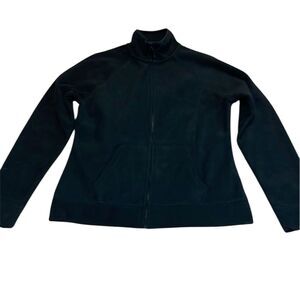 Old Navy Zip Fleece, black, Large